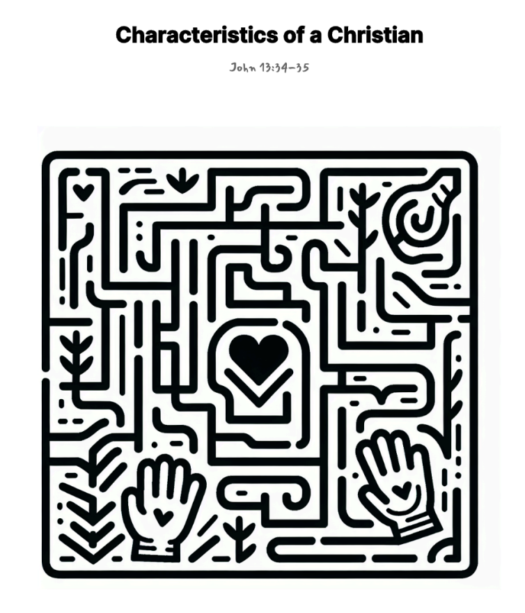 Characteristics of a Christian maze